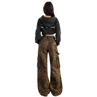 leopard print jeans