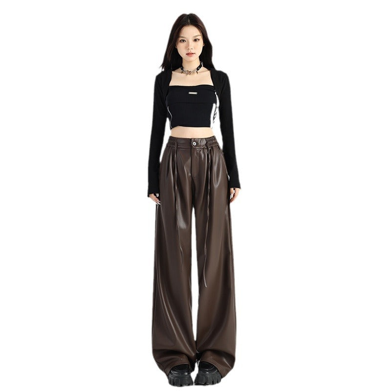 Faux Leather Pants