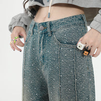 rhinestone jeans