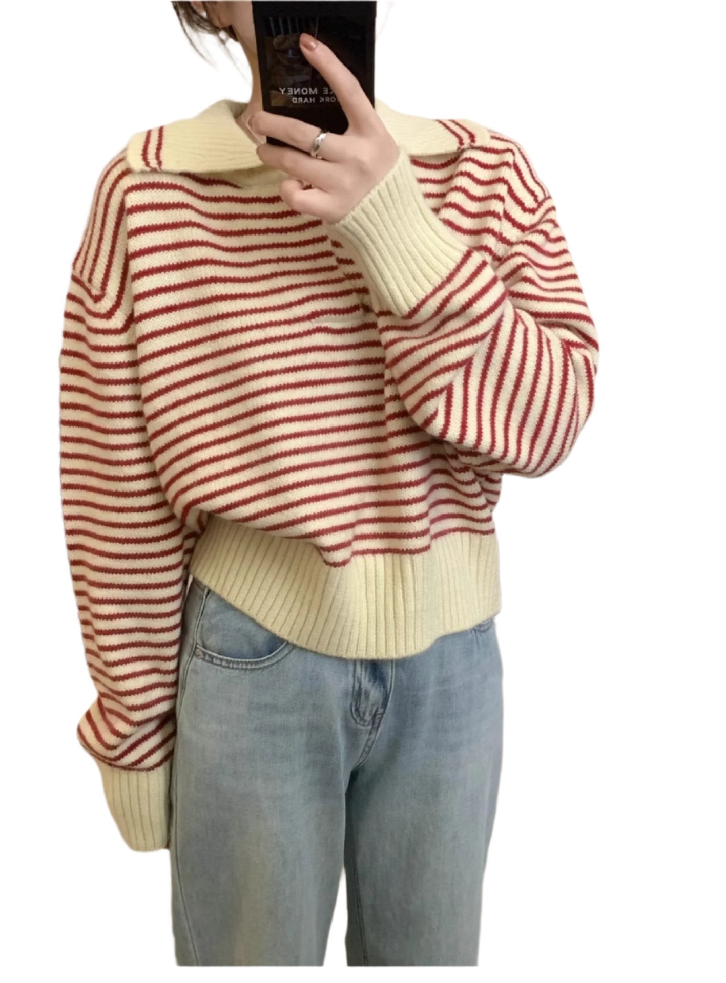 striped sweater