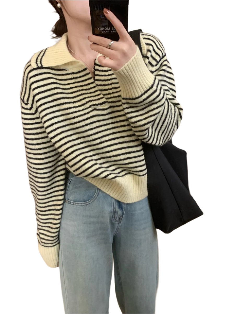 striped sweater