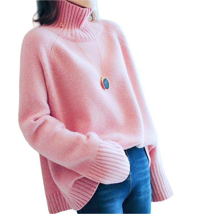 oversized turtleneck sweater