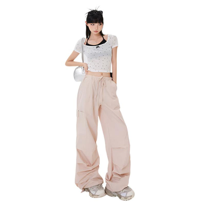 Pink Cargo Pants