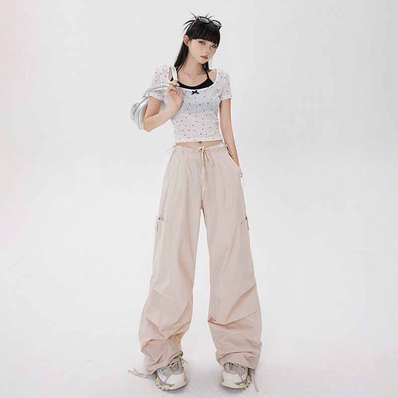 Pink Cargo Pants