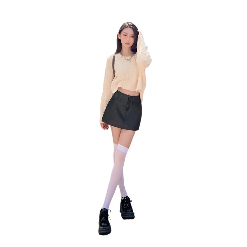 Mini Leather Skirt