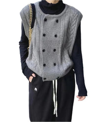 knitted vest