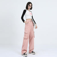 pink cargo pants