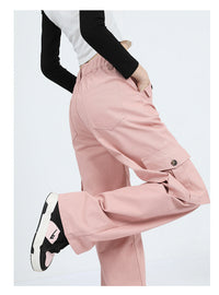 pink cargo pants