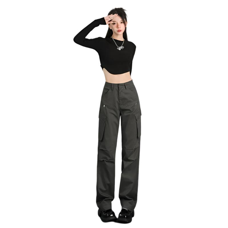 grey cargo pants