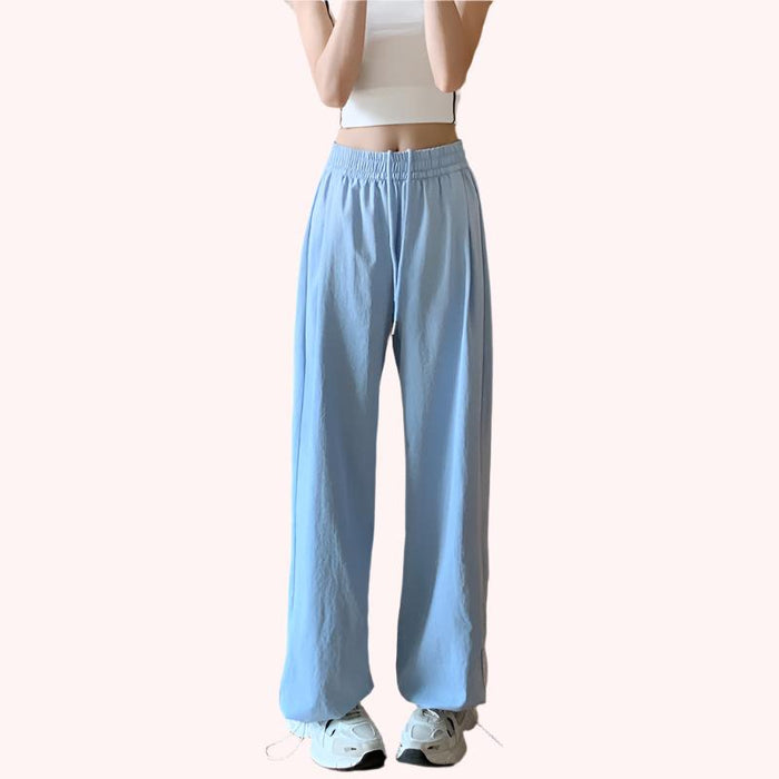 High Waist Wide Leg Pants