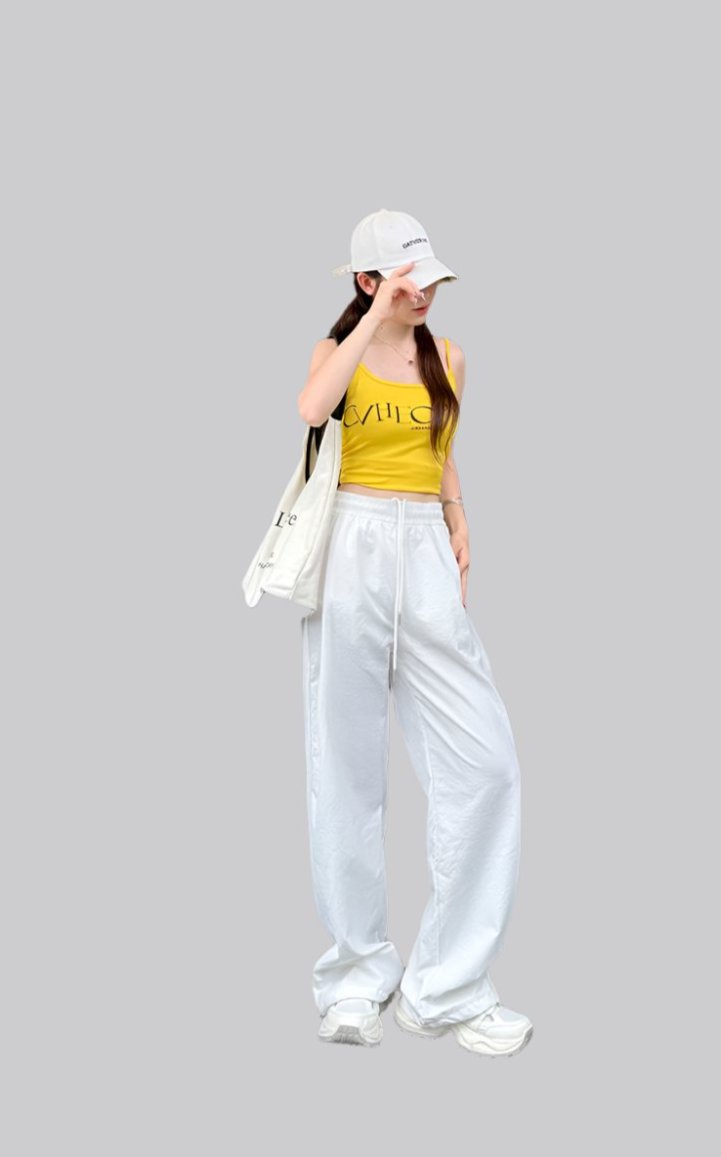 High Waist Wide Leg Pants