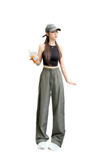 High Waist Wide Leg Pants