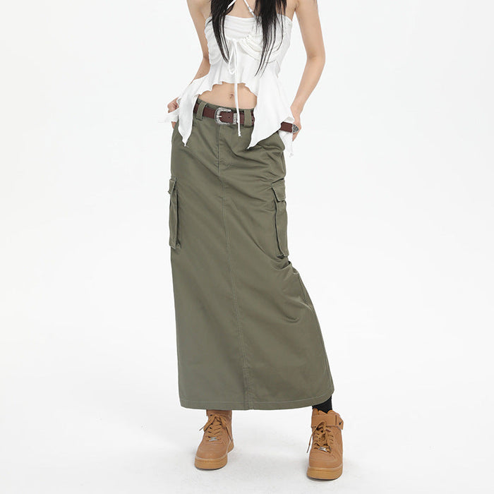 Maxi Cargo Skirt