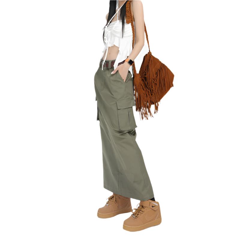 Maxi Cargo Skirt