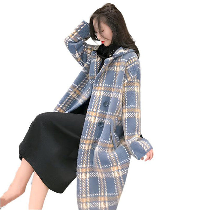 2plaid coat