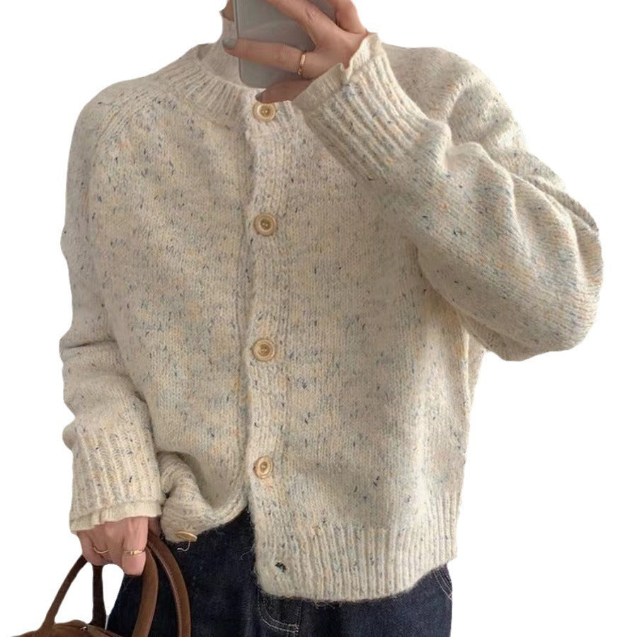 fleece cardigan