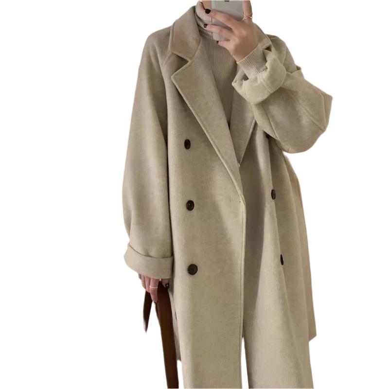 mid length wool coat