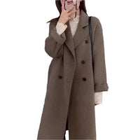 mid length wool coat