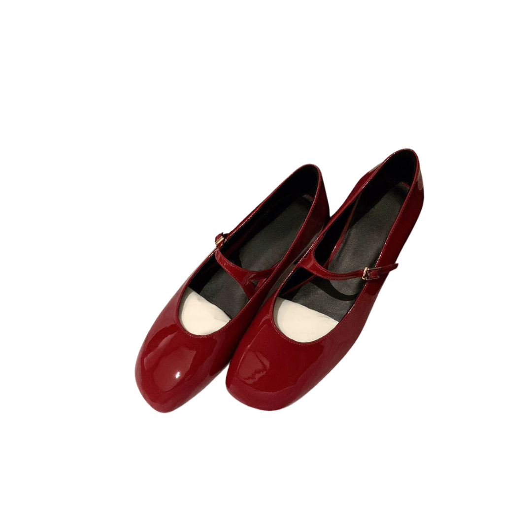 patent leather mary janes