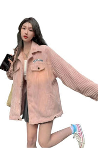 Pink Corduroy Jacket