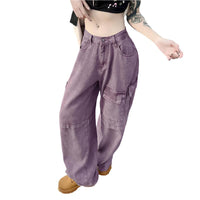 purple cargo pants