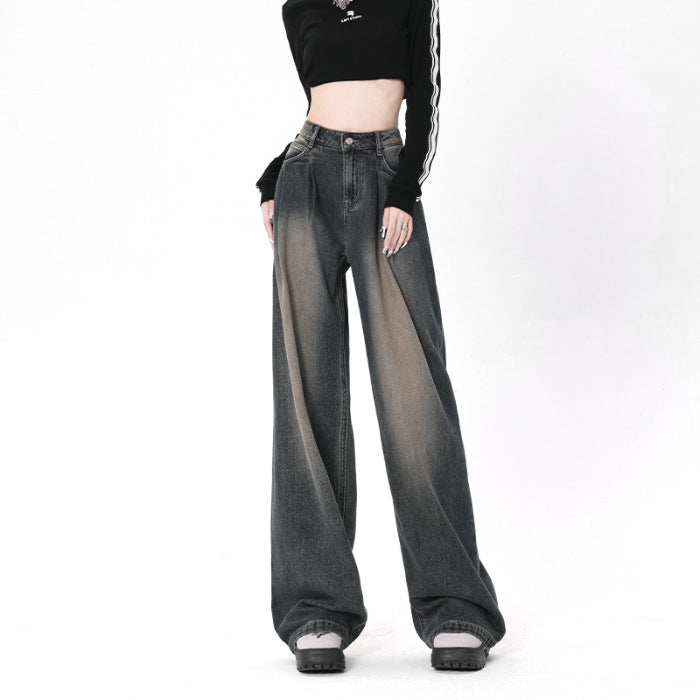 high waist wide leg pants