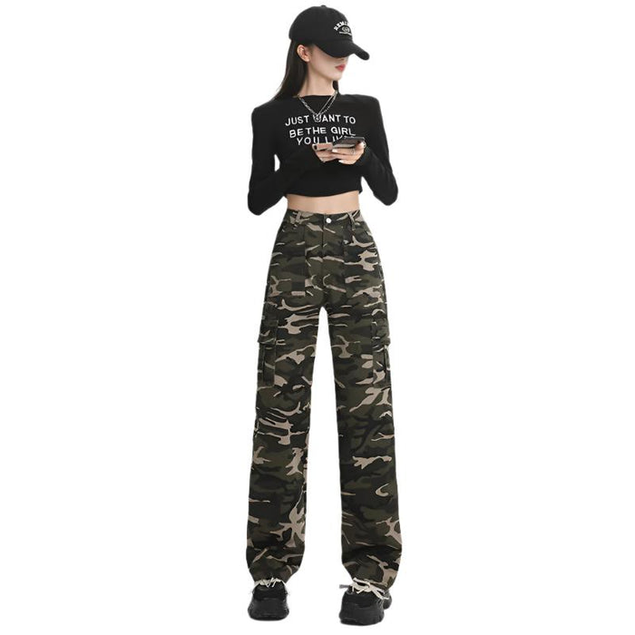 Straight Leg Cargo Pants